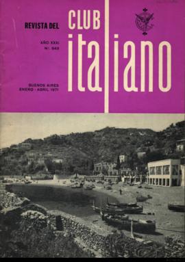 Revista del Club Italiano, año XXXI, n° 849