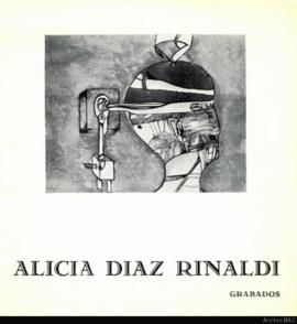 Catálogo de la exposición &quot;Alicia Díaz Rinaldi : grabados&quot;