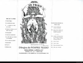 Catálogo de la exposición &quot;Dibujos de Poupee Tessio&quot;