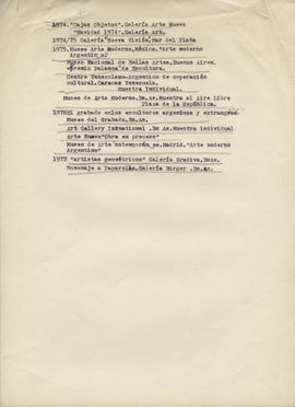 Curriculum vitae [María Juana Heras Velasco, 1974-1977] (folio suelto)