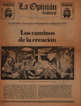 Suplemento &quot;La Opinión Cultural&quot;, 2 de enero de 1977