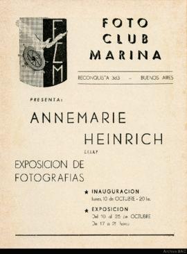 Exposición de fotografías de Annemarie Heinrich