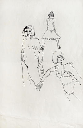 Boceto  [tres mujeres]