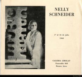 Catálogo de la exposición &quot;Nelly Schneider&quot;