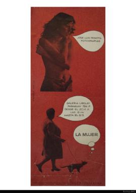 Afiche de exposición “José Luis Perotta Fotografías - La Mujer&quot;