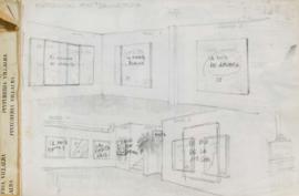Cuaderno de bocetos [Exposición &quot;Juan Pablo Renzi expone pinturas&quot; realizada en Galería...