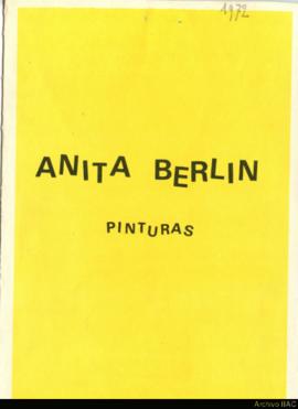 Catálogo de la exposición &quot;Anita Berlín: pinturas&quot;