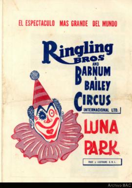 Programa de espectáculos del &quot;Luna Park&quot;