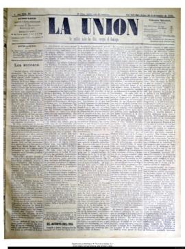 La Unión : diario de la mañana, año 1, no. 43
