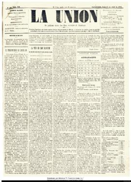 La Unión : diario de la mañana, año 2, no. 136