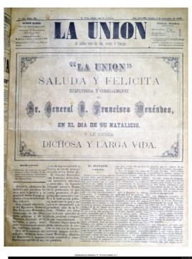 La Unión : diario de la mañana, año 1, no. 21