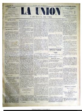 La Unión : diario de la mañana, año 1, no. 39