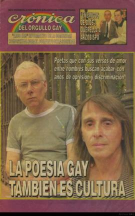 Suplemento &quot;Crónica del orgullo gay: arco iris informativo de la comunidad homosexual para el conjunto de la sociedad&quot;