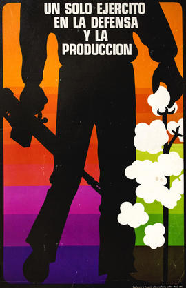 Afiche político del Departamento de Propaganda y Educación Política del Frente Sandinista de Libe...