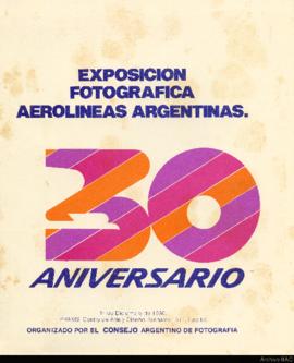 &quot;Exposición Fotográfica Aerolíneas Argentinas 30 aniversario&quot;