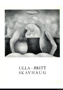 Folleto de la exposición &quot;Ulla-Britt Skavhaug: óleos&quot;