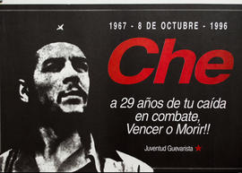 Afiche conmemorativo de la Juventud Guevarista &quot;Che&quot;