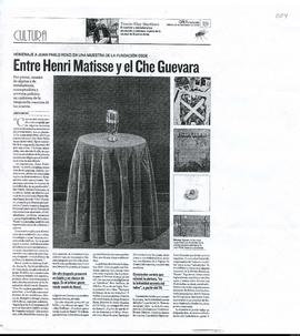 Entre Henri Matisse y el Che Guevara: homenaje a Juan Pablo Renzi en una muestra de la Fundación Osde