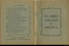 Publicación &quot;El libro gallego en América&quot; de Emecé Editores