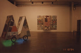 Fotografía [obras de Robert Rauschenberg &quot;Pegasus’ First Visit to America in the Shade of th...