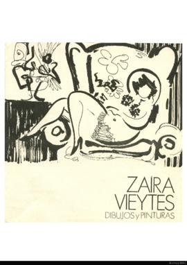 Catálogo de la exposición &quot;Zaira Vieytes: dibujos y pinturas&quot;