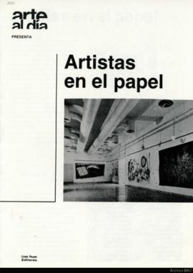 Separata revista Arte al Día &quot;Artistas en el papel&quot;