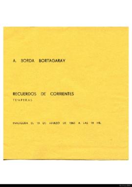 Catálogo de la exposición &quot;Recuerdos de Corrientes&quot;