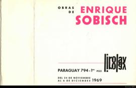 Catálogo de la exposición &quot;Obras de Enrique Sobisch&quot;