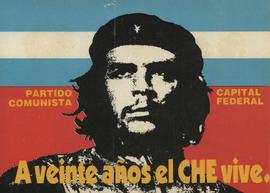 Calcomanía &quot;A veinte años el Che vive&quot;
