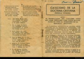 Catecismo de la doctrina cristiana perteneciente a Ondina Resani
