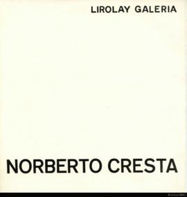 Folleto de la exposición &quot;Norberto Cresta&quot;