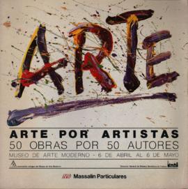 Catálogo &quot;Arte por artistas: 50 obras por 50 autores&quot; realizada en el Museo de Arte Moderno de Buenos Aires