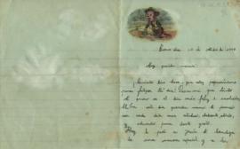 Carta de Roberto Eugenio Luis Carri a María Elisa Cappagli de Carri