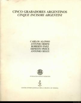 Catálogo de la exposición “Cinco grabadores argentinos&quot;