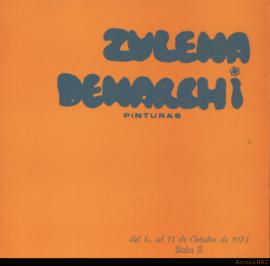 Catálogo de la exposición &quot;Zulema Demarchi: pinturas&quot;