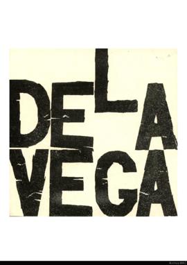 Catálogo de la exposición &quot;De la Vega&quot;