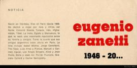 Catálogo de la exposición &quot;Eugenio Zanetti: 1946-20...&quot;