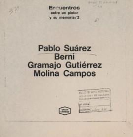 Catálogo de la exposición &quot;Encuentros entre un pintor y su memoria/2&quot; realizada en Unión Carbide Argentina (copia)
