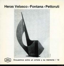 Catálogo de la exposición &quot;Heras Velasco - Fontana - Pettoruti&quot; realizada en el Centro ...