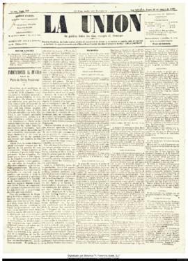 La Unión : diario de la mañana, año 2, no. 160
