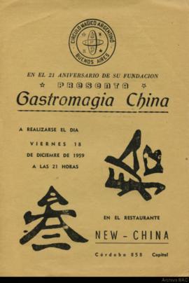 Gastromagia China