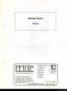 Hansel Panic: Afasia