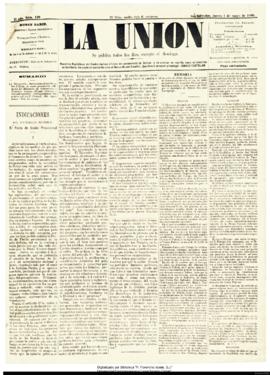 La Unión : diario de la mañana, año 2, no. 139