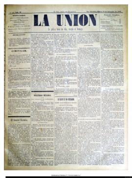 La Unión : diario de la mañana, año 1, no. 36