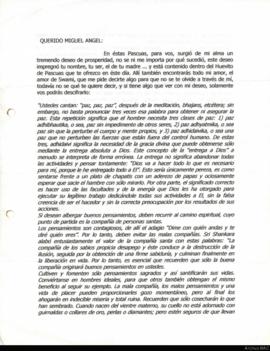 Carta de Lilia a Miguel Ángel Lens